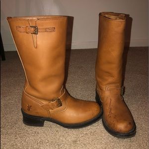 “Frye Engineer Boots”
